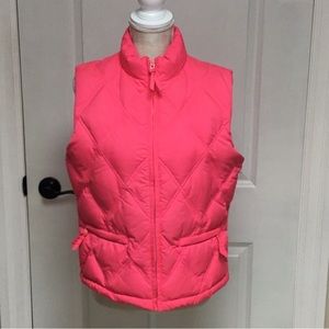Gap Pink Puffer Vest